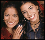 Photo of Lisa Lisa with Christina Vidale